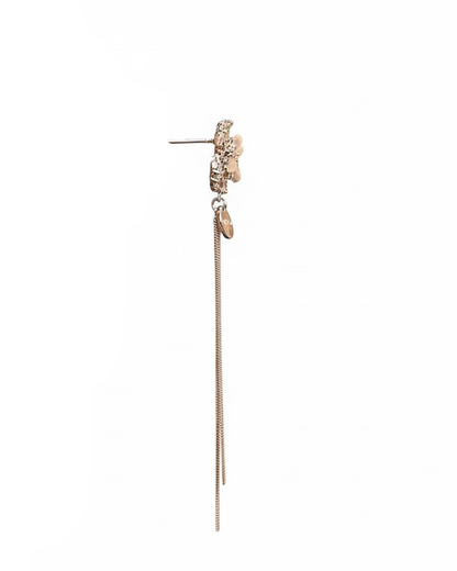 Cateye cross elegant dangle #04981