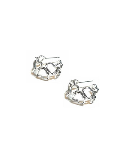 Multi heart C hoop #04582